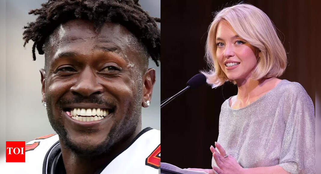 Ex-NFL star Antonio Brown reacts with viral “Homelander milk GIF” to Sydney Sweeney’s bold, see-through gown at recent event